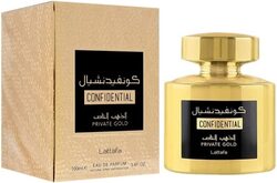 Lattafa Confidential Private Gold 100ml EDP Unisex