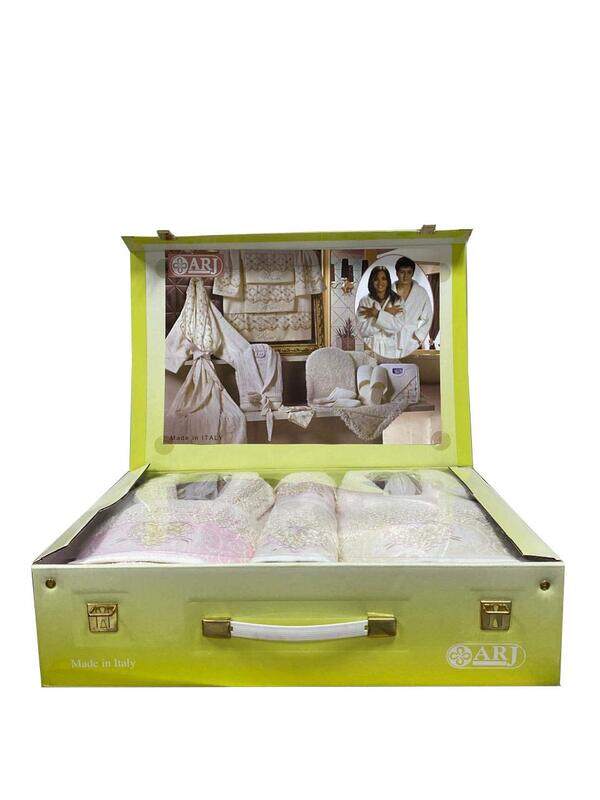 

Arj Bathrobe Set, 15 Pieces, Multicolour
