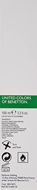 United Colors Of Benetton Hot Gold 100ml EDT for Women