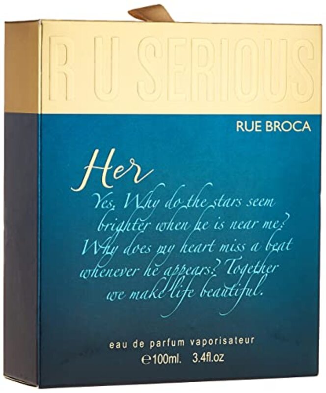 Rue Broca R U Serious 100ml EDP For Women