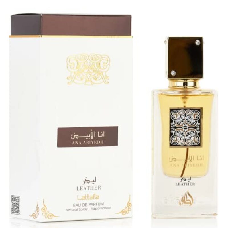 Lattafa I Am White Leather 60ml EDP for Women