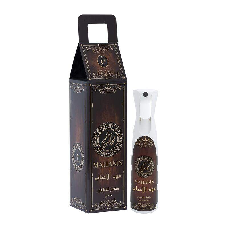 

Khadlaj Mahasin Oud Al Ahbaab Air Freshner, 320ml