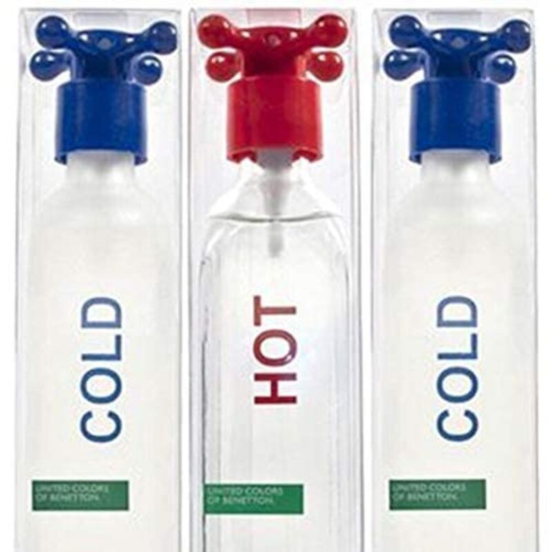 United Colors of Benetton Hot & Cold 100ml+100SG+200 EDP Deo Set Unisex