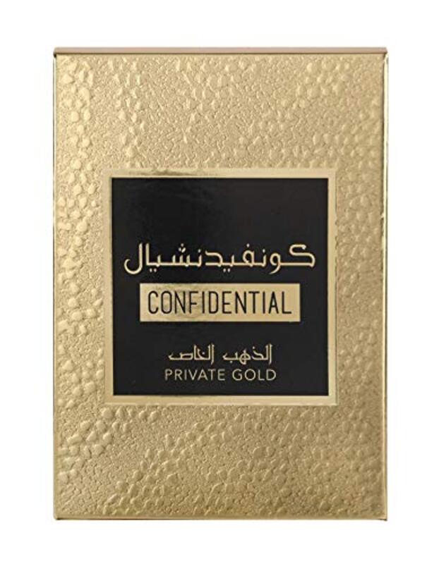 Lattafa Confidential Private Gold 100ml EDP Unisex