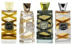 Lattafa Halal Fragrance 4-Piece Gift Set for Women, Oud Mood Musk Elixir Reminiscence 4 x 100ml EDP
