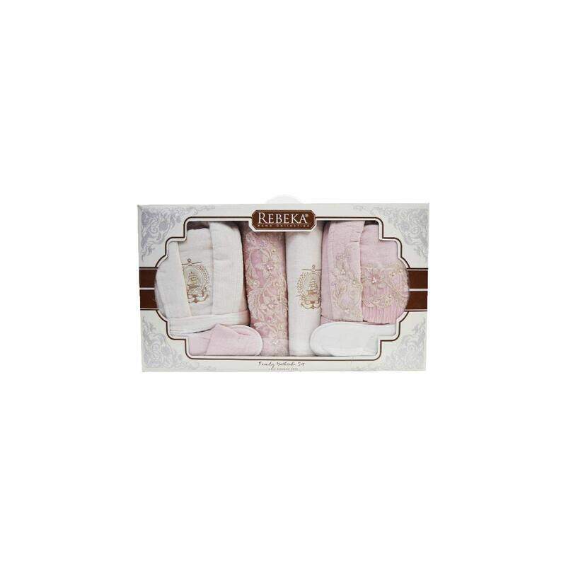 

Rebeka Home Collection Family Bathrobe Set, 10 Pieces, Multicolour