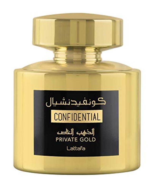 Lattafa Confidential Private Gold 100ml EDP Unisex