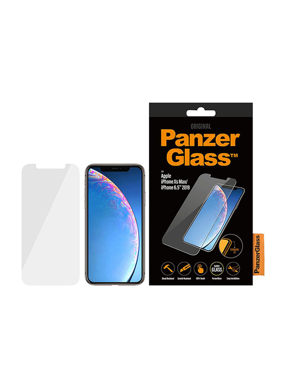 PanzerGlass Apple iPhone 11 Pro Max Standard Fit Mobile Phone Screen Protector, Clear