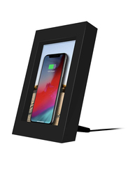 Twelve South PowerPic Wireless Photoframe Charger, with USB Type A, Black