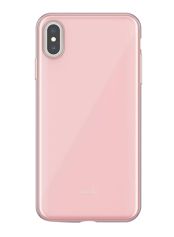 Moshi Apple iPhone XS Max iGlaze Mobile Phone Case Cover, Taupe Pink