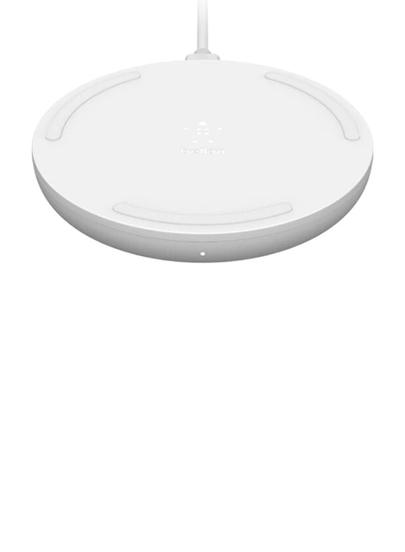 Belkin Boost Up Wireless Charging Pad, 10W, White