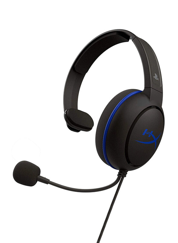 

Hyperx PS4 Licensed Cloud Chat 3.5mm Jack Over-Ear Gaming Headset, with Mic, Black