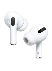 Apple AirPods Pro Noise Cancelling Earphones with Wireless Charging Case, White