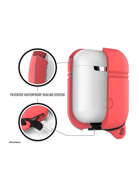 Catalyst Silicone Case for Apple Airpods, Coral