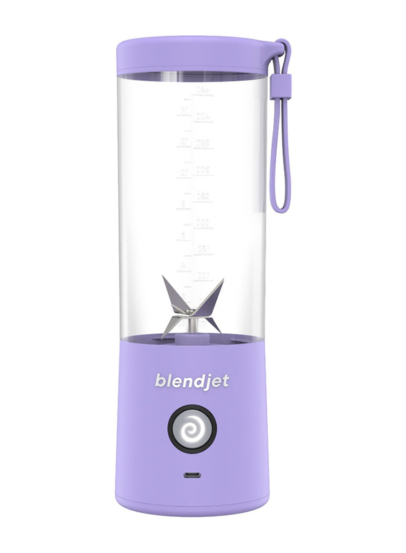 Blendjet 16Oz V2 Portable Blender with 6 Stainless Steel Blades, Lavender