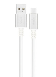 Moshi 1-Meter USB Type-C Cable, 3A USB Type A Male to USB Type-C, White