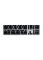 Satechi Ultra Slim Backlit X3 Bluetooth English Keyboard, Space Grey