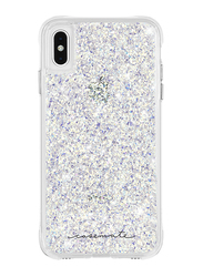 Case-Mate Apple iPhone XS Max Mobile Phone Case Cover, Twinkle Stardust, Clear
