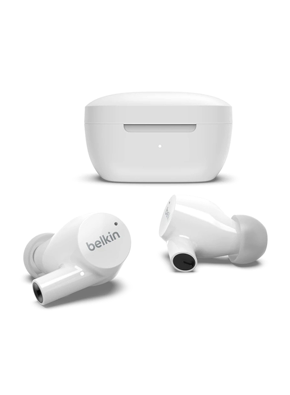 Belkin Soundform Rise True Wireless In-Ear Earbuds, White