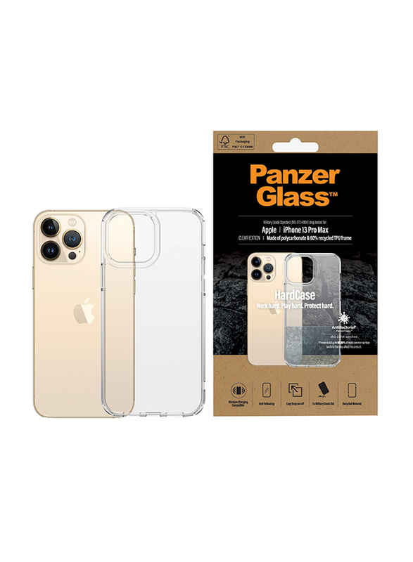 Panzerglass Apple iPhone 13 Pro Max Hard Mobile Phone Case Cover, Clear