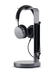 Satechi Aluminum Headphone Stand Hub, Space Grey