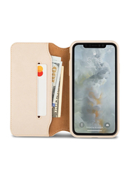 Moshi Apple iPhone XS Max Overture Mobile Phone Flip Case Cover, Savanna Beige