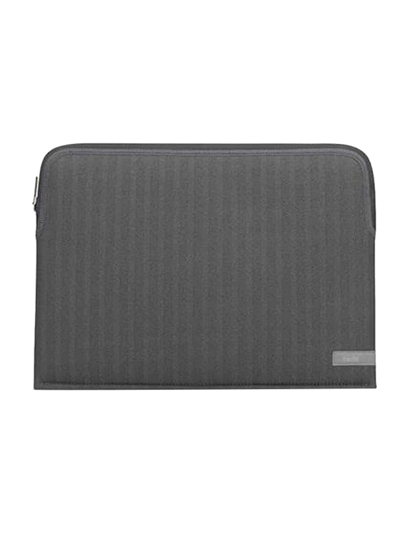 Moshi 13-inch Apple Macbook Pro Pluma Sleeve Case Laptop Bag, Herringbone Gray