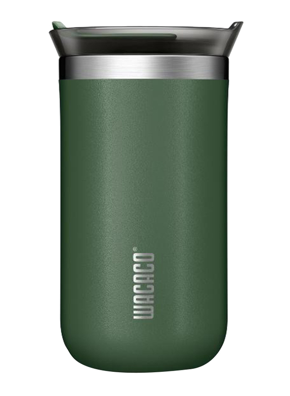 Wacaco 300ml Stainless Steel Octaroma Vacuum Insulated Travel Mug, Green