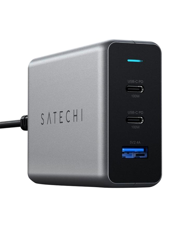 Satechi USB-C PD Compact GaN Home Charger, Grey