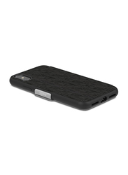 Moshi Apple iPhone XS/X Mobile Phone Sense Case Cover, Metro Black