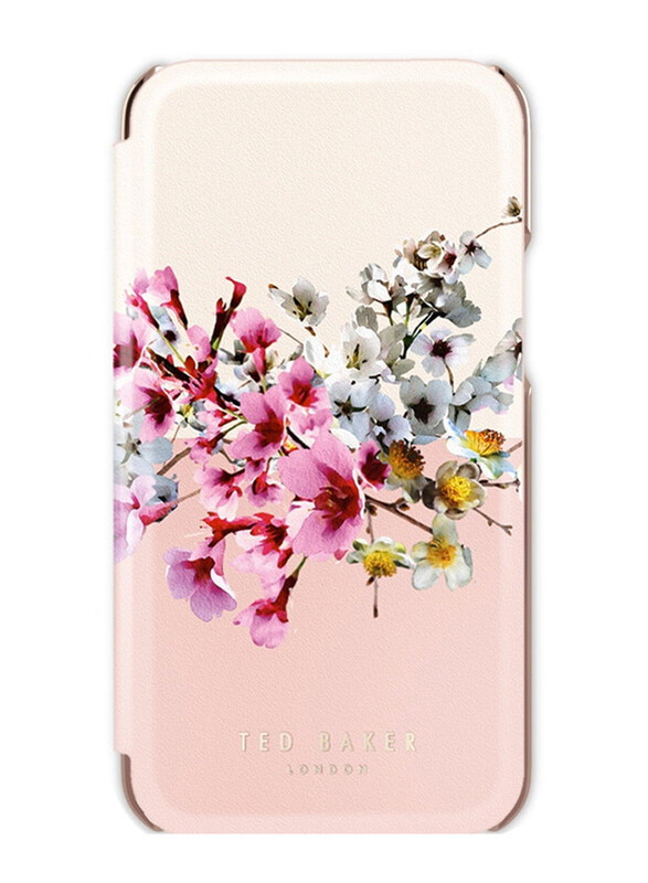 

Ted Baker Apple iPhone 14 Pro Max Jasmine Anti-Shock Elegant Drop Protection TPU Mobile Phone Case Cover, Multicolour