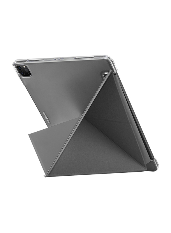 Case-Mate Apple iPad Pro (3rd Generation) 11-inch (2021) Multi-Stand Origami Folding Folio Case Cover, Grey