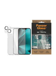 Panzerglass Apple iPhone 14 Plus 2022 Clear Case + Screen Protector with Set Wireless Charging, Clear