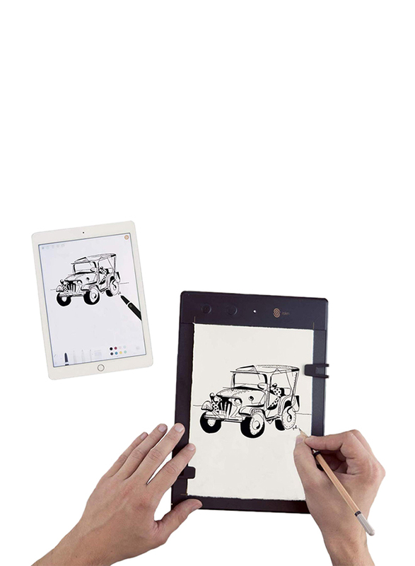 ISKN The Slate 2+ Tablet Digital Drawing Pad for Digitizing Notes, Black