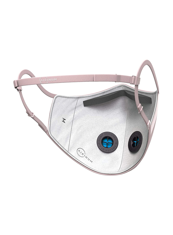 Airinum Classic Urban Air Filter 2.0 Face Mask, Pearl Pink, Medium
