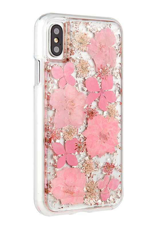 

Case-Mate Apple iPhone XS/X Karat Petals Mobile Phone Cover Case, Pink