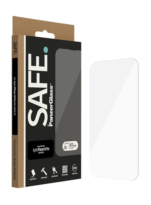 

Panzerglass Safe Apple iPhone 14/13/13 Pro Screen Protector, Clear