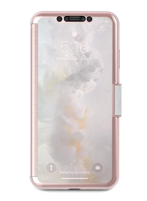 Moshi Apple iPhone XR Mobile Phone Stealth Case Cover, Champagne Pink