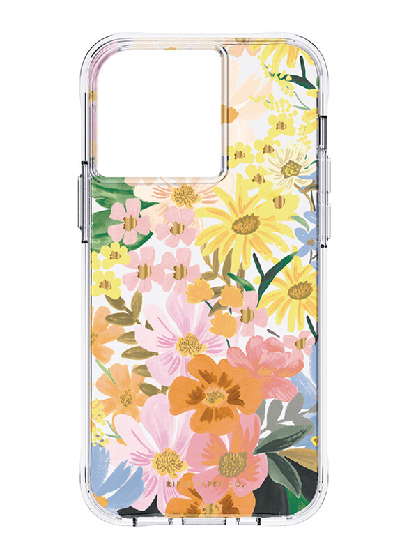 

Rifle Paper Co. Apple iPhone 13 Pro Antimicrobial Mobile Phone Case Cover, Marguerite