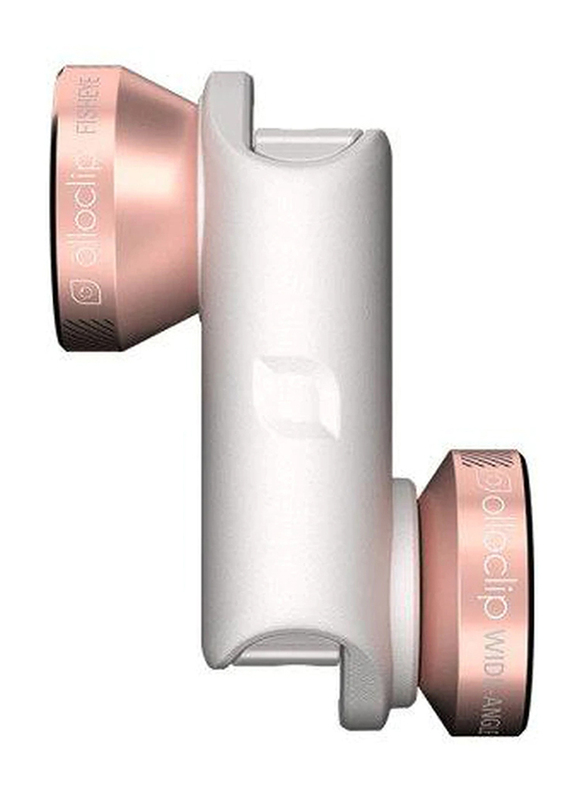 Olloclip Apple iPhone 6S/6S Plus 4-in-1 Lens With Pendant, Rose Gold