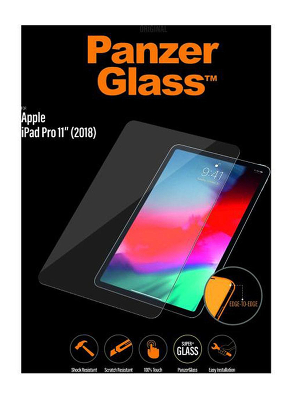 PanzerGlass Apple iPad Pro 11 inch Tablet Screen Protector, Clear