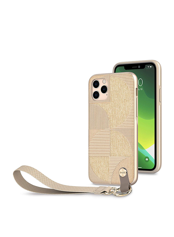 Moshi Apple iPhone 11 Pro Mobile Phone Case Cover, Altra Sahara Beige