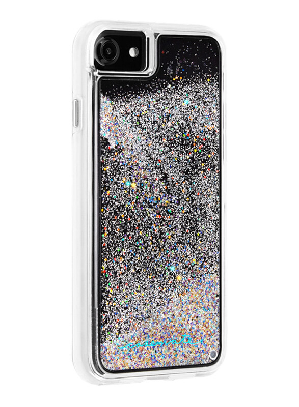

Case-Mate Apple iPhone 8/7 Waterfall Mobile Phone Case Cover, Iridescent Diamond