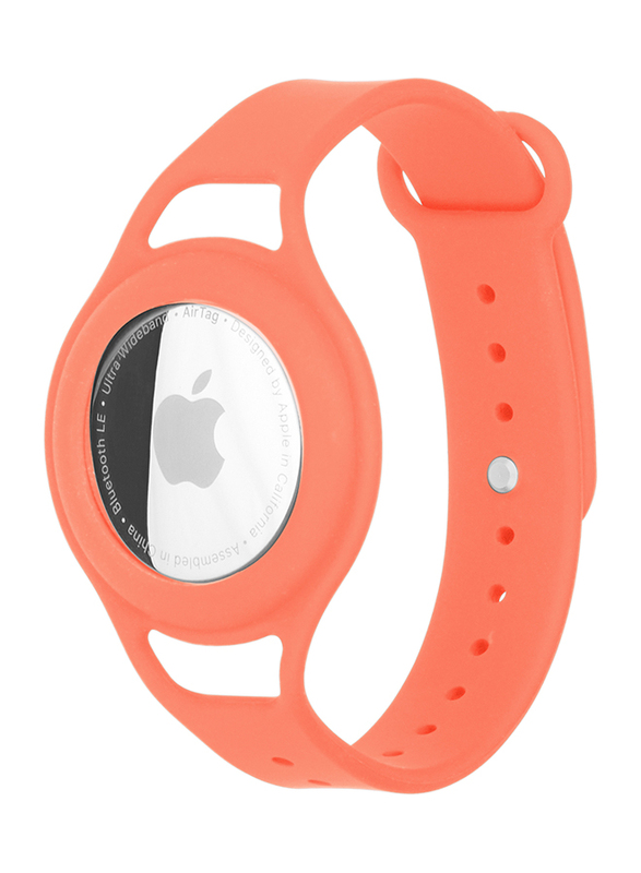 Case-Mate Apple AirTag Bracelet for Kids, Coral