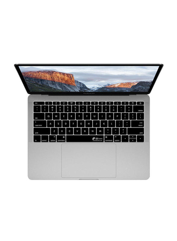 KB Covers Keyboard Cover for MacBook Pro 13/15-inch, with Touch Bar, Black
