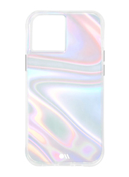 Case-Mate Apple iPhone 12 Pro Max Soap Bubble Mobile Phone Case Cover, Iridescent