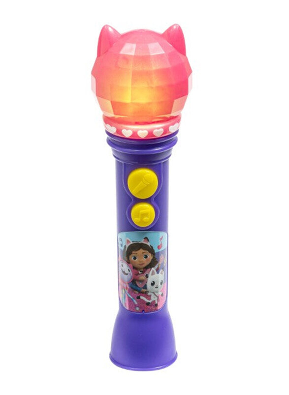 

KIDdesigns Gabby's Dollhouse Sing Along Microphone, Multicolour
