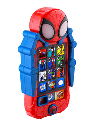 KIDdesigns Play & Learn Numbers Phone with Music, Speech & Sound Effects, Ages 3+, Blue/Red