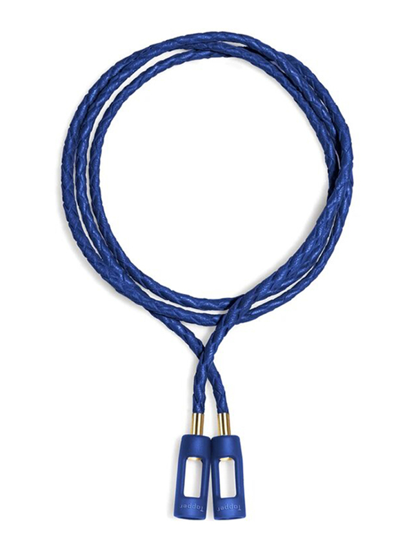حزام جلد لأجهزة ابل ايربودز ، الأزرق