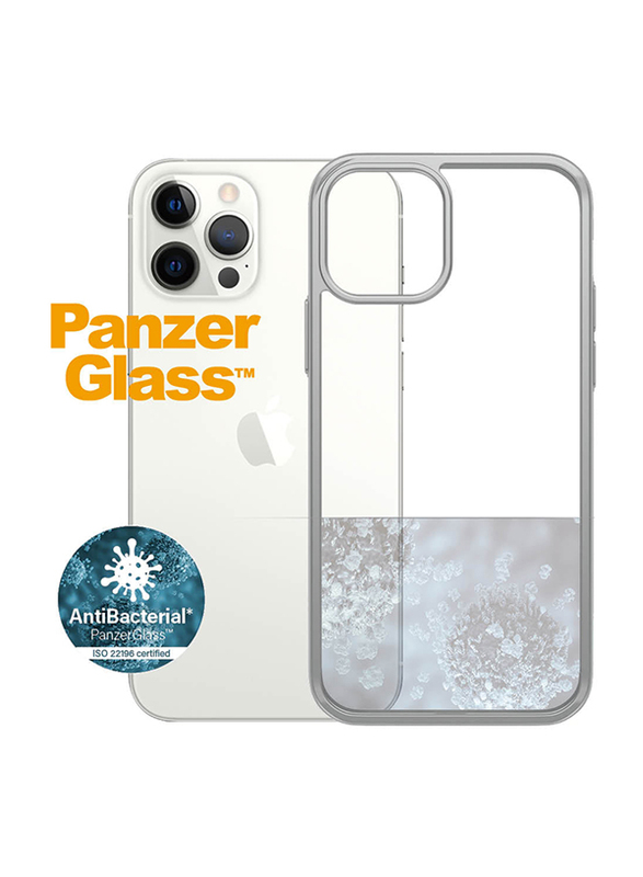 

Panzerglass Apple iPhone 12/12 Pro Mobile Phone Case Cover, Clear/Silver